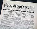 First newspaper published in the world today... - Image 1