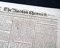 A colonial Boston newspaper in great condition... - Image 2