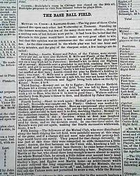 Great baseball reporting...   Chess...