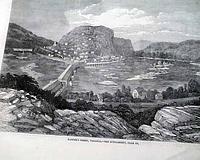 Bird's-eye view of Washington, D.C... The American Civil War...