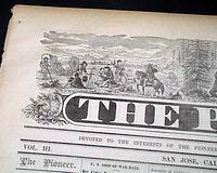 In the "...interests of the pioneers of California..."