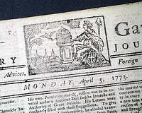 Paul Revere engraving...   Fine pre-war content...