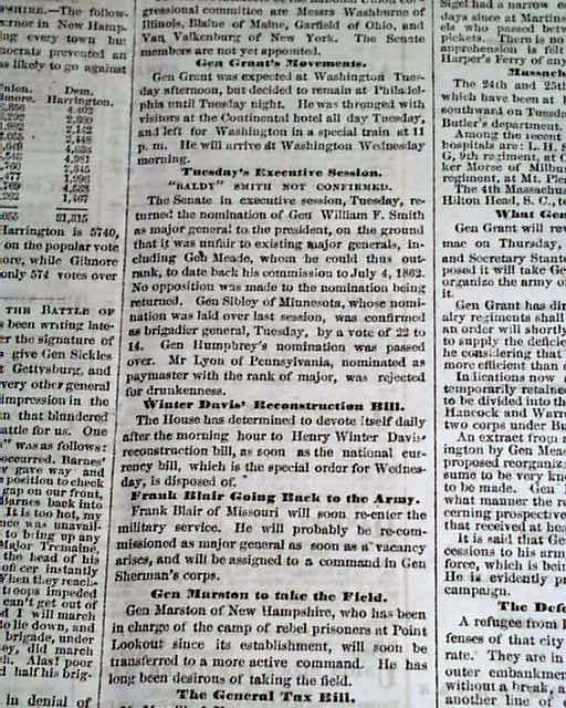 Yazoo City MS 1864 Civil War...