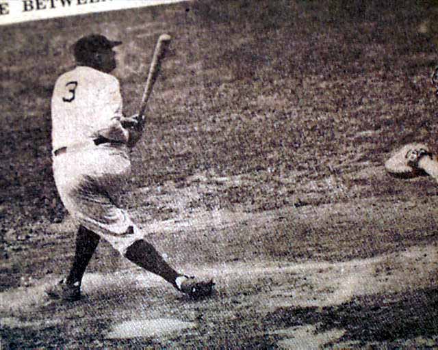 Now batting, NUMBER THREE, Babe Ruth… – Behind the Bag