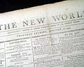 Scarce, short-lived newspaper from Philadelphia... - Image 1