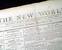 Scarce, short-lived newspaper from Philadelphia...