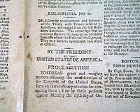 The United States to consummate the Louisiana Purchase...