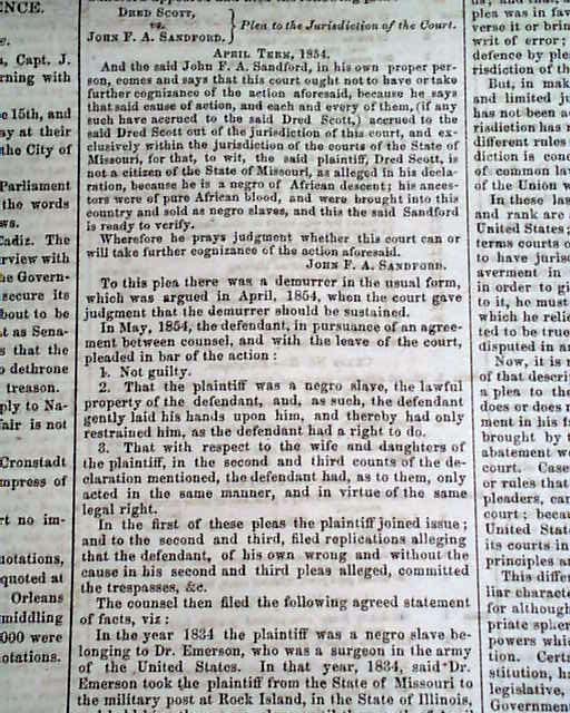 This historic Dred Scott case... - RareNewspapers.com