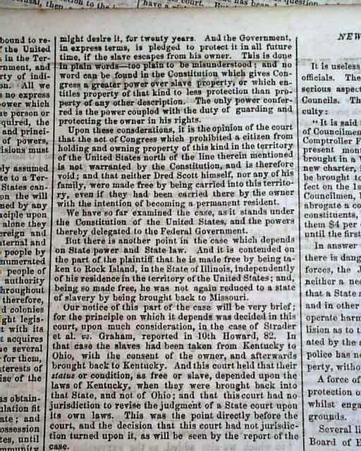 This historic Dred Scott case... - RareNewspapers.com