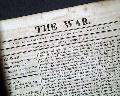 Much war news is an exclusively War of 1812 newspaper... - Image 1