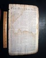 Irish newspaper from the French & Indian War... - Image 2