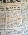 New York Yankees first World Series game...    Babe Ruth...   - Image 10