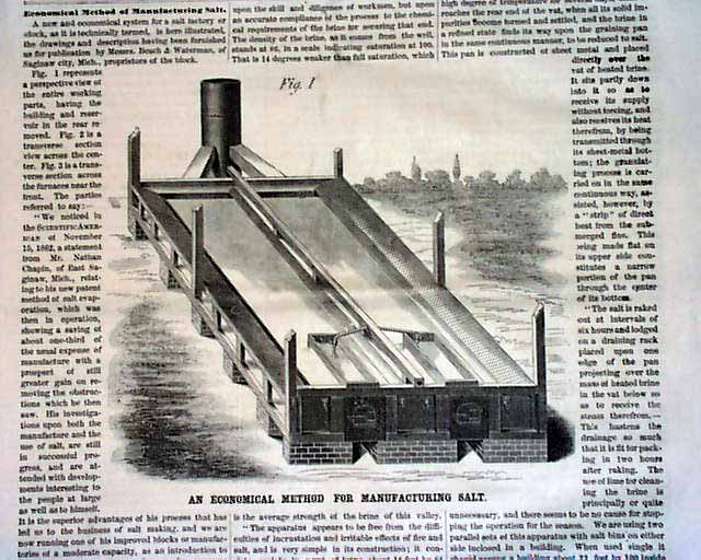 Salt Manufacturing, 1864...
