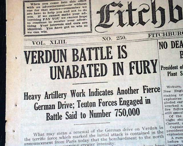 verdun battle facts