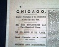 Great Chicago fire... Peshtigo fire...   - Image 1