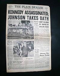 President Kennedy Is assassinated...
