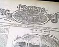 Mining-themed newspaper from Montana, with a print... - Image 1