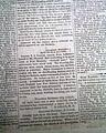 The Civil War begins in Charleston Harbor,  in a Charleston newspaper... - Image 5