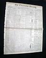 The Civil War begins in Charleston Harbor,  in a Charleston newspaper... - Image 10