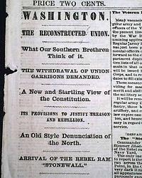 Reconstruction concerns...