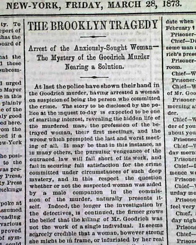 Charles Goodrich murder.... Lizzie Lloyd King....