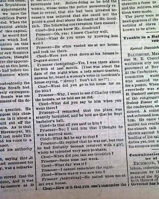 Charles Goodrich murder.... Lizzie Lloyd King....