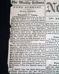 Much Civil War reporting...