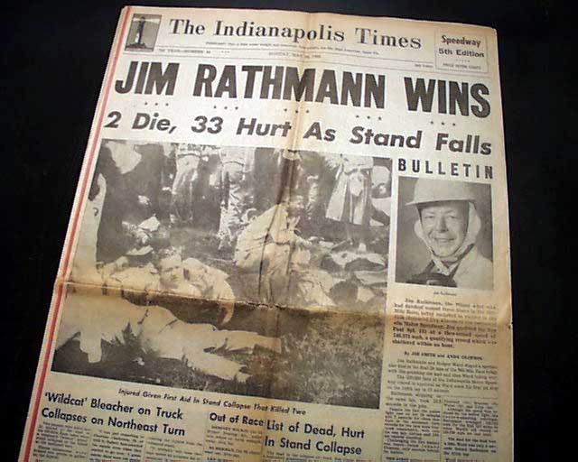 One Of The Greatest Indy 500 Races In An Indianapolis Newspaper