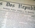 Very early Spanish-language newspaper from the Arizona Territory... - Image 1
