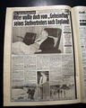 Death of Nazi Rudolph Hess, in a Berlin newspaper... - Image 3
