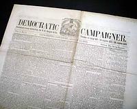Campaign newspaper supporting Franklin Pierce for President...