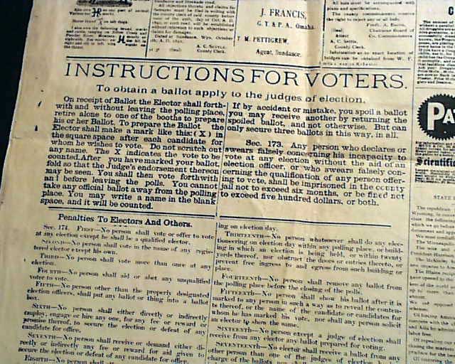 Rare title from Sundance, Wyoming...