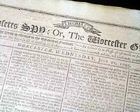 By the famed Isaiah Thomas in 1795...