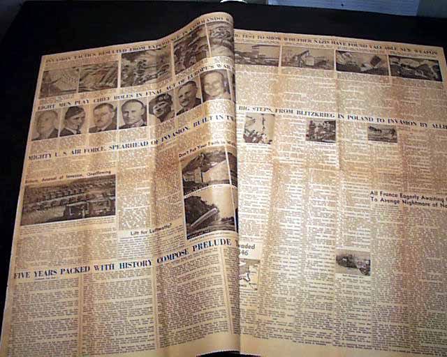 Displayable D-Day newspaper... - RareNewspapers.com