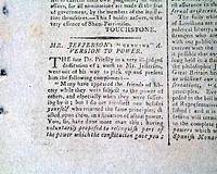 On Thomas Jefferson... Loss of the frigate Philadelphia...