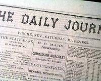 Rare issue from Pioche, Nevada...