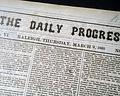 Lengthy report from General Joe Johnston... - Image 1