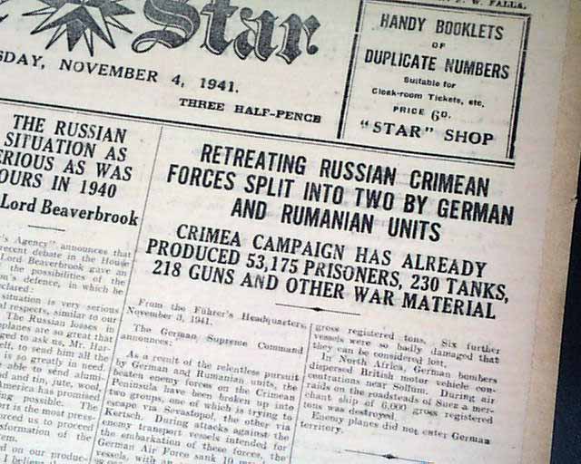 A Nazi newspaper from a British island...