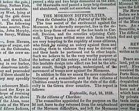 More on "Mormon difficulties"...