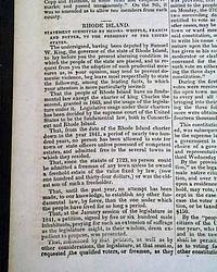 Great issue on the Dorr Rebellion...