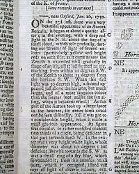 Franklin's early work with electricity (article by him)...