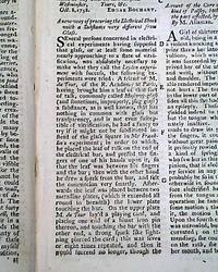 Significant French & Indian War coverage...   Jewish burial rituals....