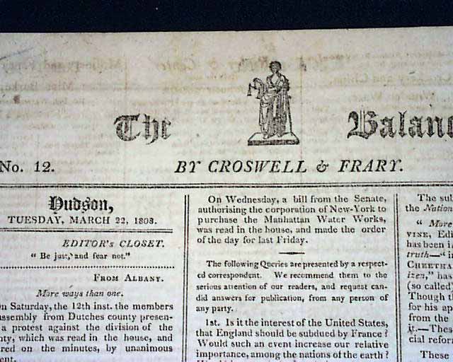 James Madison nominated in 1808.... -