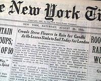 1931 Mahatma Gandhi...