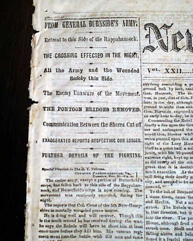 Latest reports from the field of battle... - RareNewspapers.com