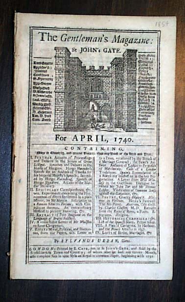1740 Pre REVOLUTIONARY WAR Magazine Early Medicine.... - RareNewspapers.com