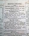 Theatrical ad includes Edgar Allan Poe's father...