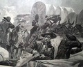Wagon train attack near Wounded Knee Creek... - Image 1