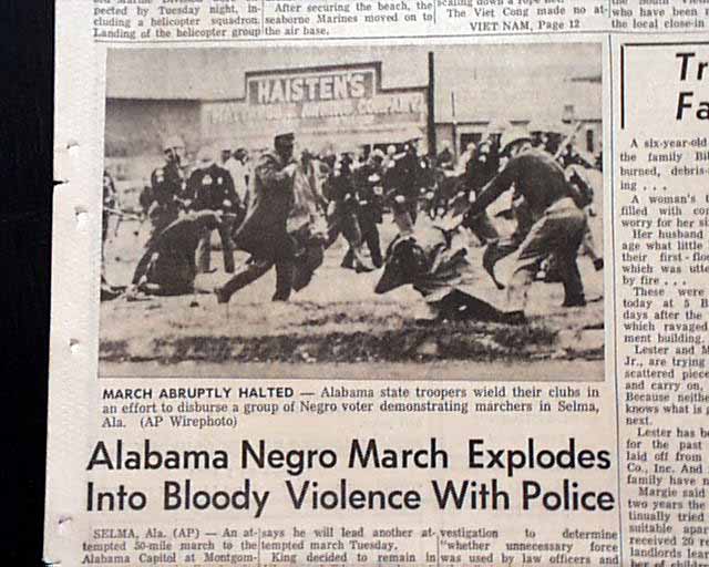 bloody sunday 1965