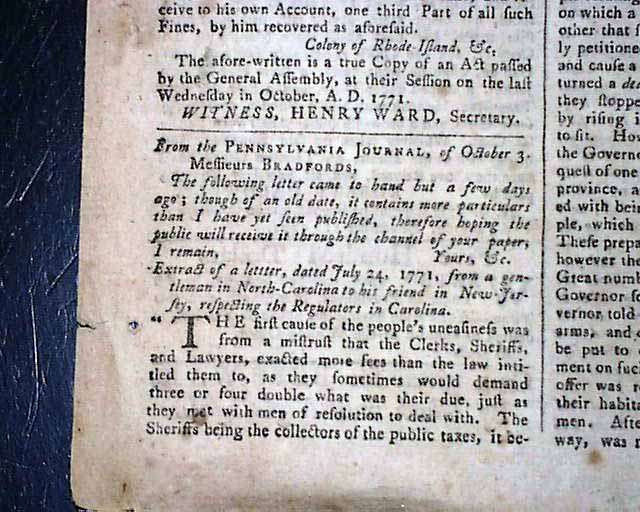 Regulator Battle In North Carolina at Ryan Shreve blog